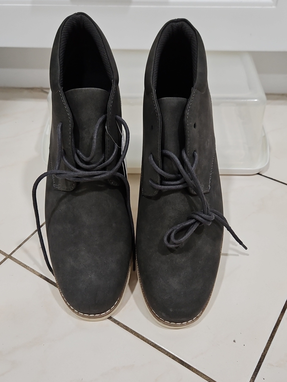 Goodfellow & Co Black Suede Chukka Boots